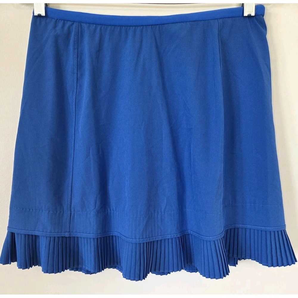 IBKUL Flounce Skort Royal Blue UPF 50 Cooling Technology Golf Women's Size Small